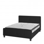 Flash Furniture Tribeca Queen Platform Bed Set-Black HG-BM10-23-GG