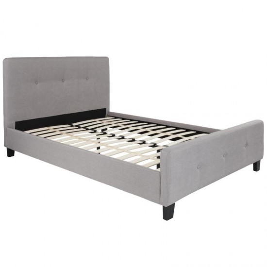 Flash Furniture Tribeca Full Platform Bed Set-Gray HG-BM10-26-GG