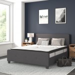 Flash Furniture Tribeca Queen Platform Bed Set-Gray HG-BM10-31-GG