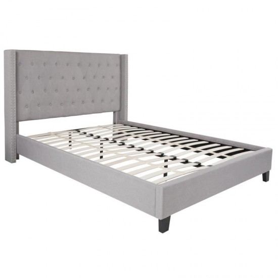 Flash Furniture Riverdale Queen Platform Bed Set-Gray HG-BM10-43-GG