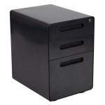 Flash Furniture Wren 3-Drawer Filing Cabinet-Black HZ-AP535-01-BK-GG