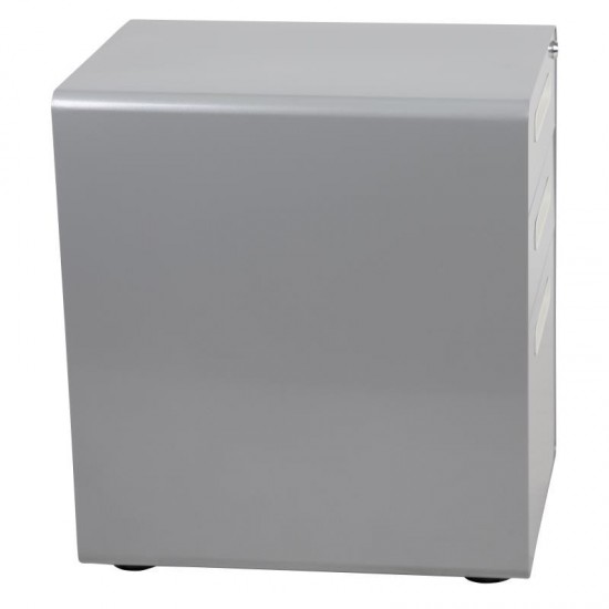 Flash Furniture Wren 3-Drawer Filing Cabinet-Gray HZ-AP535-01-GRY-GG