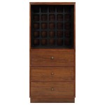 ACME Wiesta Wine Cabinet, Walnut