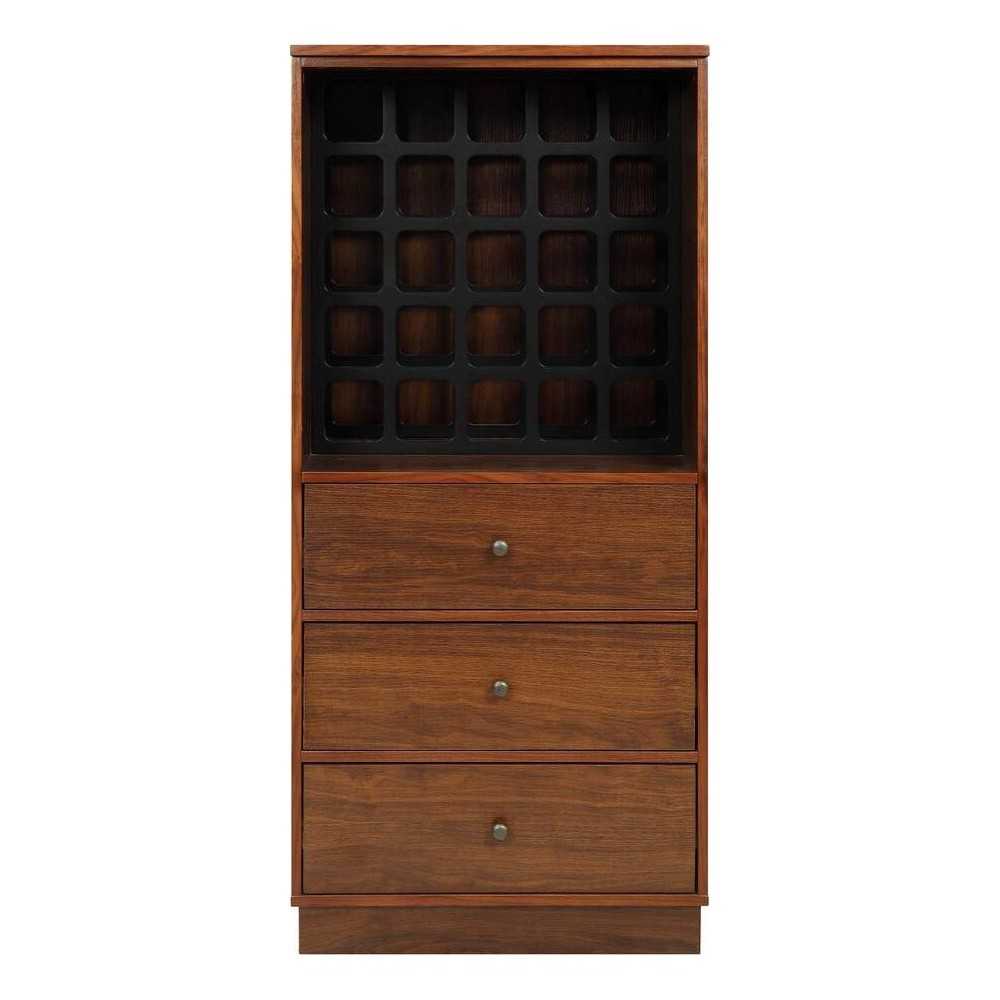 ACME Wiesta Wine Cabinet, Walnut