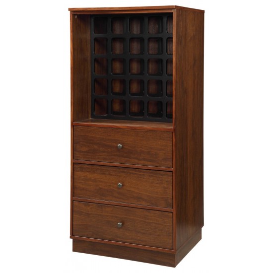 ACME Wiesta Wine Cabinet, Walnut