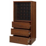 ACME Wiesta Wine Cabinet, Walnut