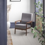 Flash Furniture Langston Gray Faux Linen Arm Chair IS-IT673317-GY-GG