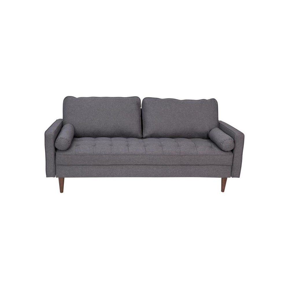 Flash Furniture Hudson Dark Gray Upholstered Sofa IS-PS100-DKGY-GG
