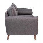 Flash Furniture Evie Gray Upholstered Sofa IS-VS100-GY-GG