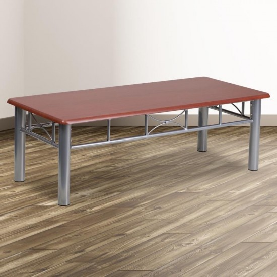 Flash Furniture Mahogany Laminate Coffee Table JB-5-COF-MAH-GG