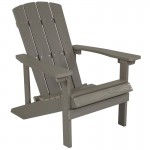 Flash Furniture Charlestown Adirondack Chair & Fire Pit JJ-C145012-32D-LTG-GG