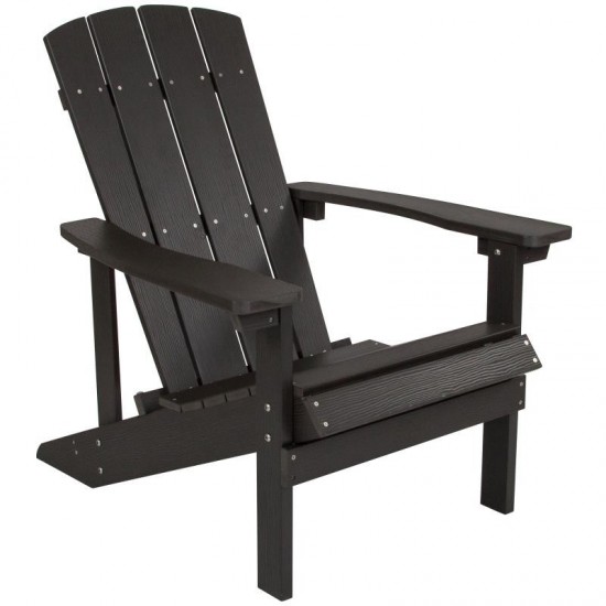 Flash Furniture Charlestown Adirondack Chair & Fire Pit JJ-C145012-32D-SLT-GG