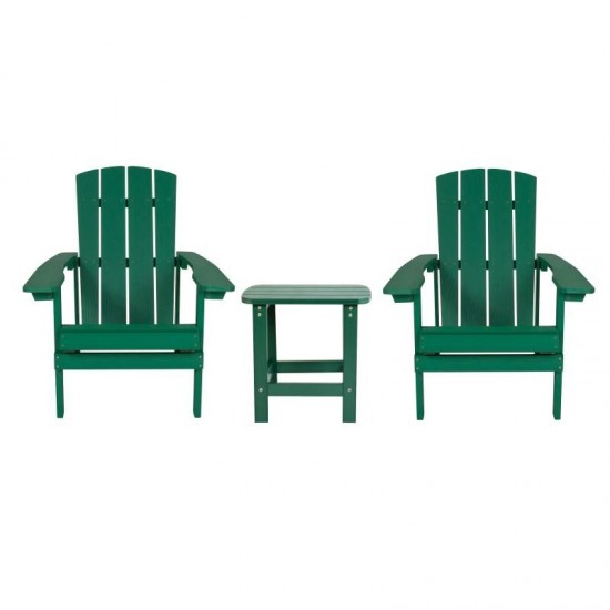 Flash Furniture Green Table and 2 Chair Set JJ-C14501-2-T14001-GRN-GG