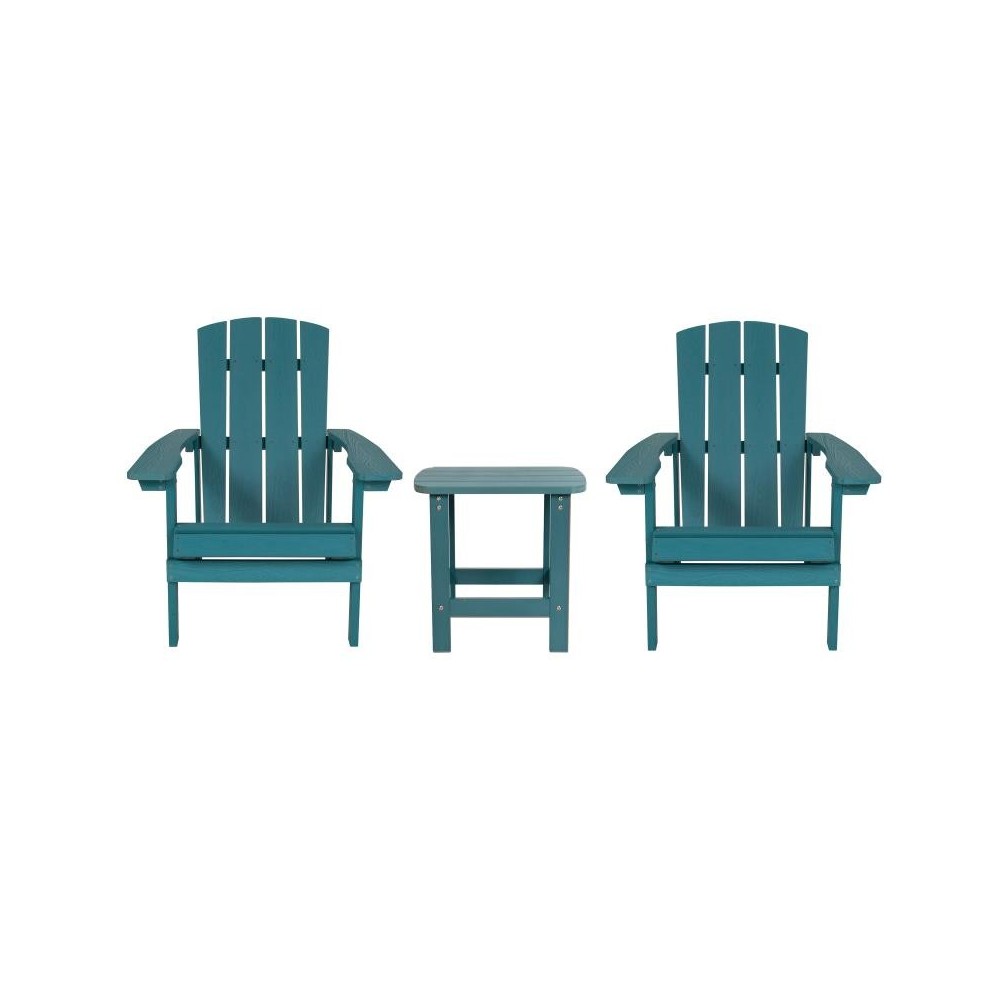 Flash Furniture Sea Foam Table and 2 Chair Set JJ-C14501-2-T14001-SFM-GG