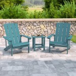 Flash Furniture Sea Foam Table and 2 Chair Set JJ-C14501-2-T14001-SFM-GG