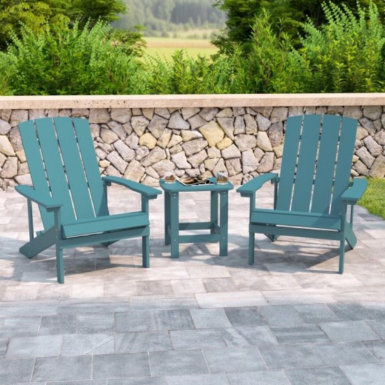Flash Furniture Sea Foam Table and 2 Chair Set JJ-C14501-2-T14001-SFM-GG