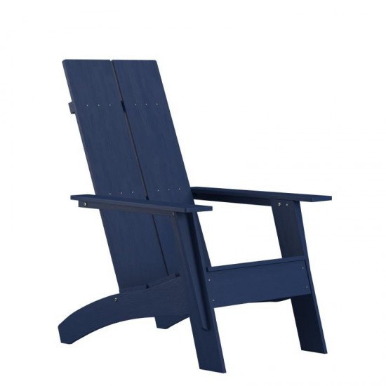 Flash Furniture Sawyer Navy Modern Adirondack Chair JJ-C14509-NV-GG