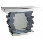 ACME Nysa Console Table, Mirrored