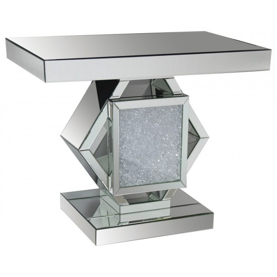 ACME Nowles Console Table, Mirrored