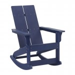 Flash Furniture Finn 2PK Navy Rockers & Side Table JJ-C14709-2-T14001-NW-GG