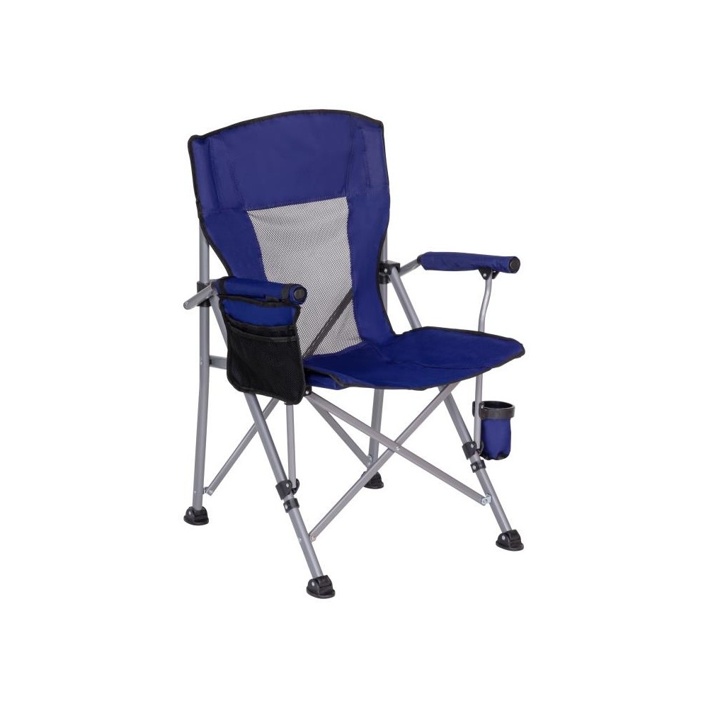 Flash Furniture Blue Folding Camping Chair JJ-CC302-BL-GG Flash Furniture Blue Folding Camping Chair JJ-CC302-BL-GG
