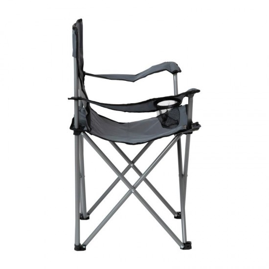 Flash Furniture Gray Folding Camping Chair JJ-CC303-GY-GG