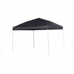 Flash Furniture Harris 10'x10' Black Pop Up Canopy JJ-GZ1010-BK-GG