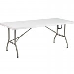 Flash Furniture Harris Blue Canopy & Folding Table JJ-GZ10183Z-BL-GG