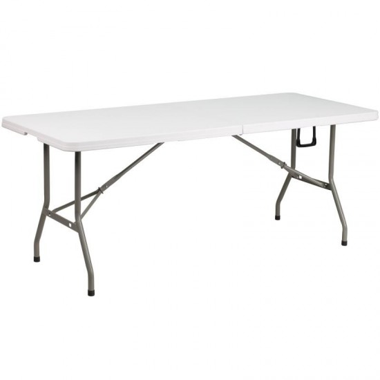 Flash Furniture Harris Blue Canopy & Folding Table JJ-GZ10183Z-BL-GG