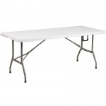 Flash Furniture Otis Canopy Tent,Table & 4 Chair JJ-GZ88183Z-4LEL3-BLWH-GG