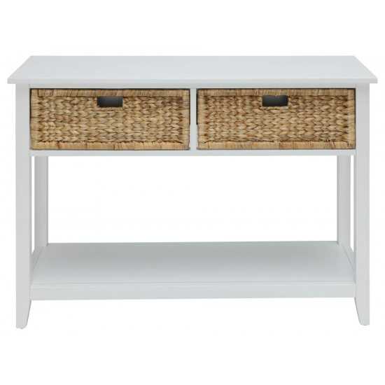 ACME Flavius Console Table, White