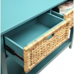 ACME Flavius Console Table, Teal