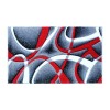 Flash Furniture Atlan Collection 2x3 Red Abstract Rug KP-RG951-23-RD-GG