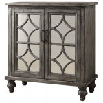 ACME Velika Console Table, Weathered Gray