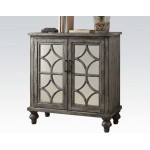 ACME Velika Console Table, Weathered Gray