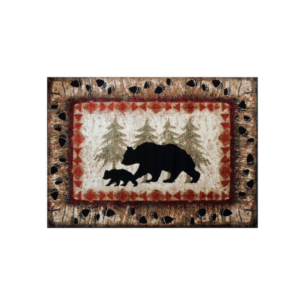 Flash Furniture Brown Rug KP-RGB3940-45-BN-GG