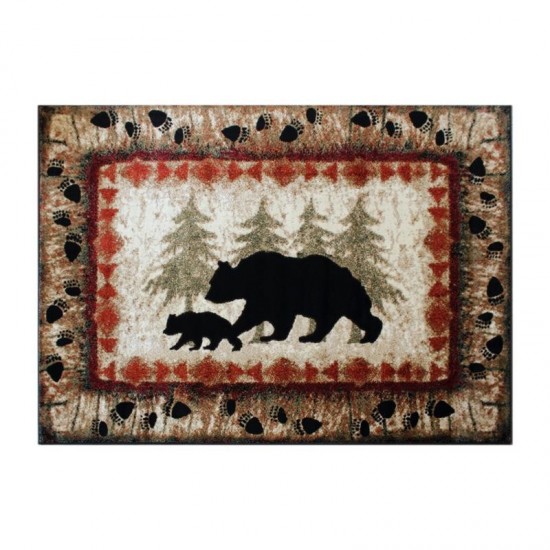 Flash Furniture Brown Rug KP-RGB3940-57-BN-GG