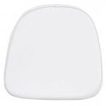 Flash Furniture August White Fabric Cushion LE-1-WH-KD-GG