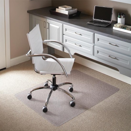 Flash Furniture Jackson 45x53 Clear Carpet Chair Mat MAT-121712-GG