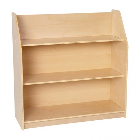 Flash Furniture Hercules Natural Wood 3 Shelf Bookcase MK-STR800H-GG