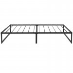 Flash Furniture Bentley 14 Inch Twin Metal Bed Frame MP-XU-BD10001-T-BK-GG