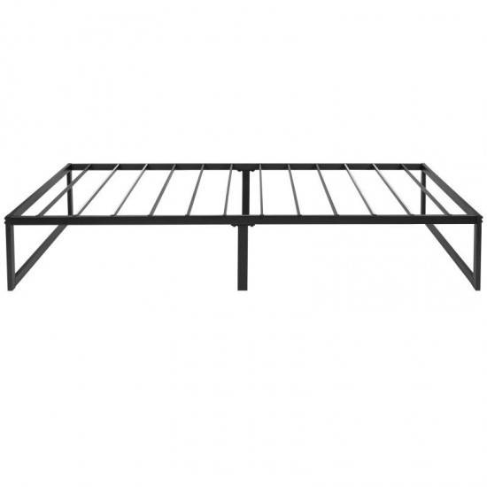 Flash Furniture Bentley 14 Inch Twin Metal Bed Frame MP-XU-BD10001-T-BK-GG