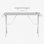 Flash Furniture Mallot White Platform Gaming Desk NAN-RS-G1031-WH-GG