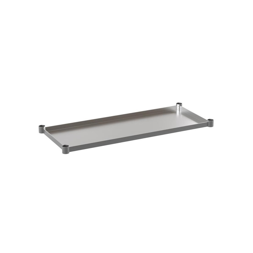 Flash Furniture Woodford Galvanized Work Table Shelf NH-GU-2448-GG