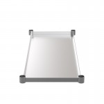 Flash Furniture Woodford Galvanized Work Table Shelf NH-GU-2448-GG