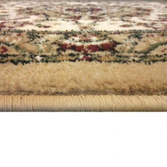 Flash Furniture Mersin Collection Ivory 3x10 Persian Area Rug NR-RG8-310-IV-GG