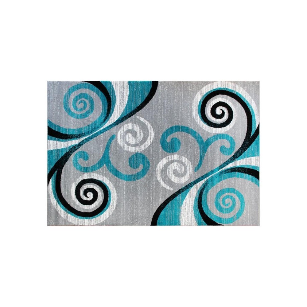 Flash Furniture Turquoise Rug OKR-RG1100-57-TQ-GG