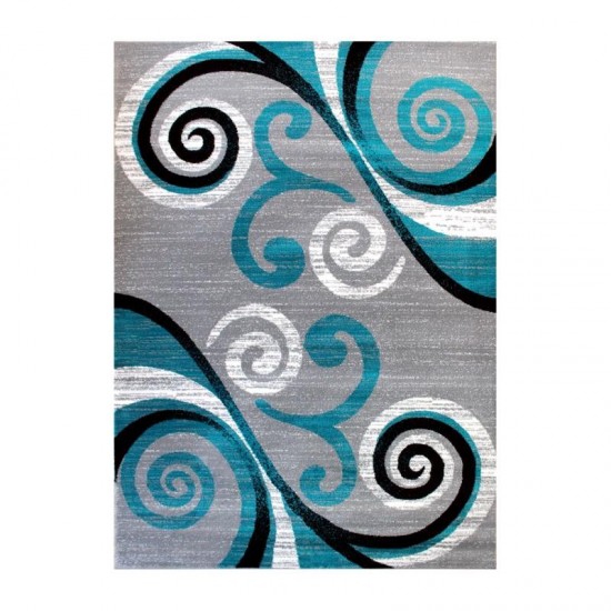 Flash Furniture Turquoise Rug OKR-RG1100-69-TQ-GG