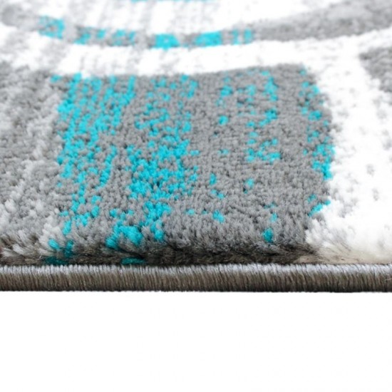 Flash Furniture Turquoise Rug OKR-RG1103-316-TQ-GG