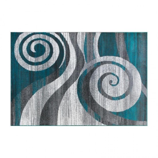 Flash Furniture Turquoise Rug OKR-RG1103-57-TQ-GG